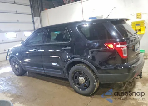 2014 Ford Explorer Police Interceptor z USA, uszkodzony, nr VIN 1FM5K8AR6EGC08387